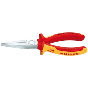 Knipex 30 16 160 Pliers Long Nose chrome-plated 160mm VDE